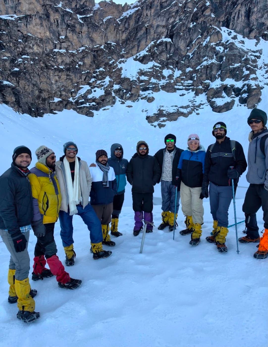Trekkers Heaven group on a Himalayan trek