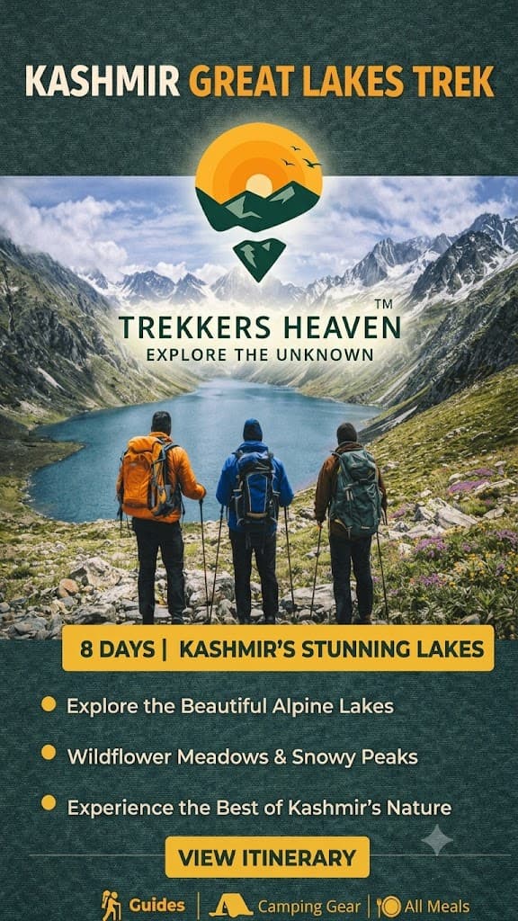 Kashmir Great Lakes Trek
