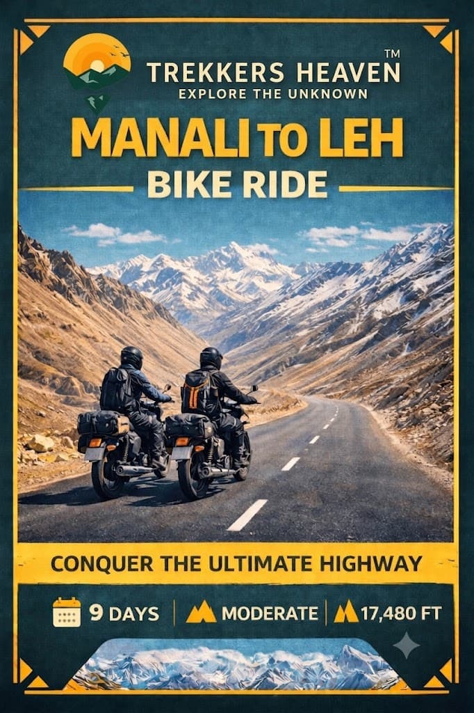 Manali to Leh Bike Ride